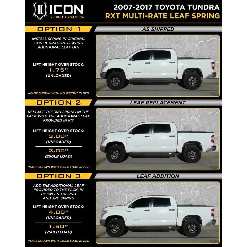 ICON ICO Leaf Springs by ICON