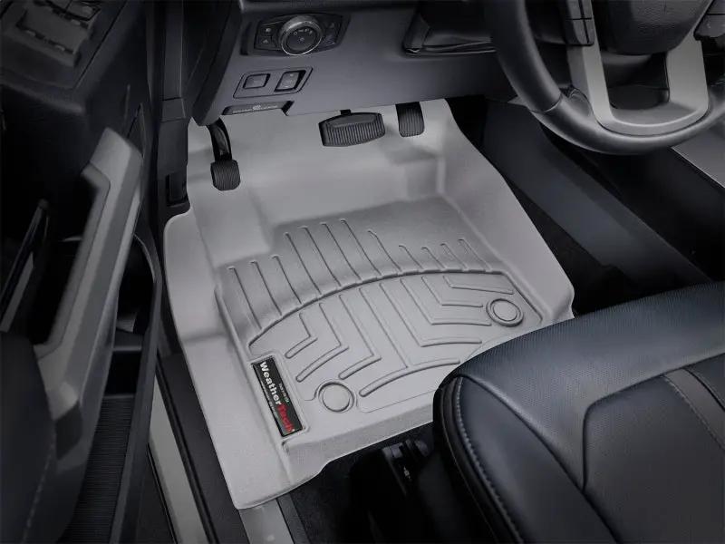 WeatherTech WT FloorLiner - Front - Grey by WeatherTech