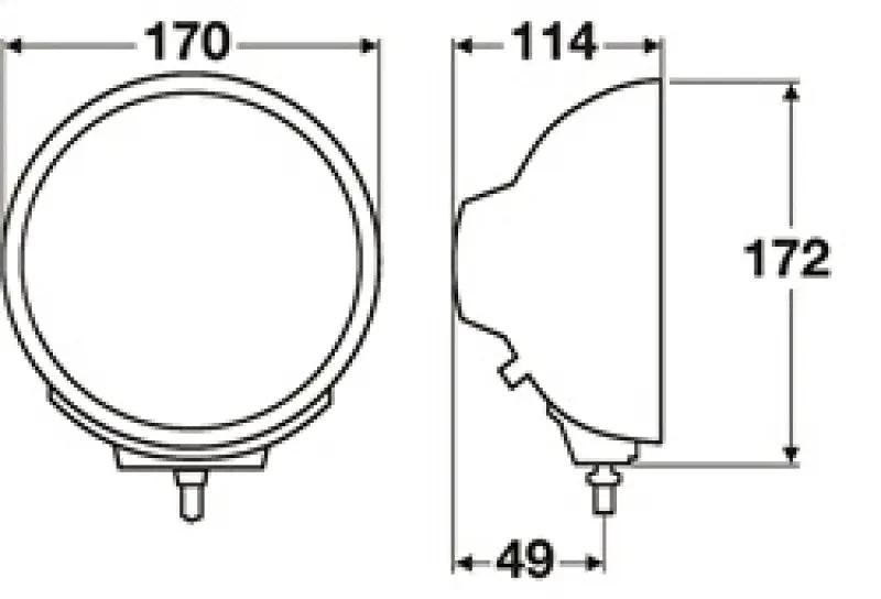 HELLA Rallye 4000 Lamp by Hella
