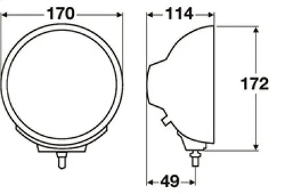 HELLA Rallye 4000 Lamp by Hella