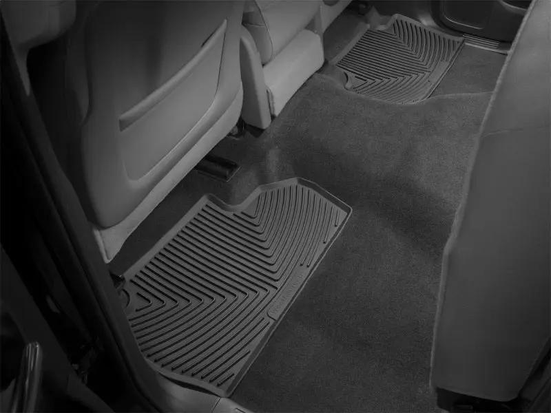 WeatherTech WT Rubber Mats - Rear - Blk by WeatherTech