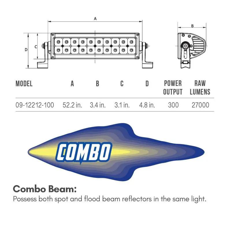 Westin WES LED Light Bars - B-Force by Westin