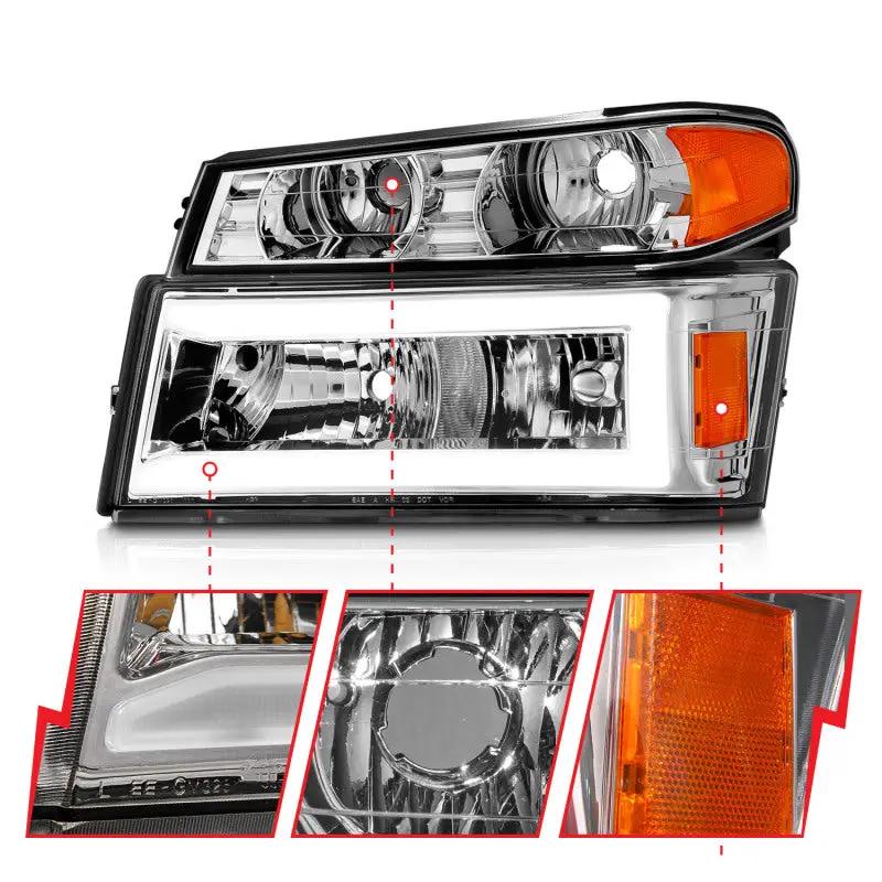 ANZO ANZ Crystal Headlights by ANZO