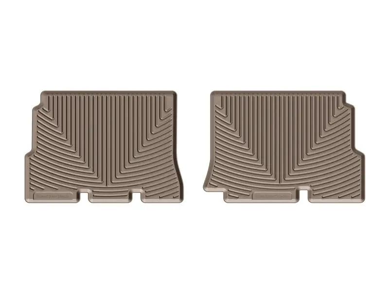 WeatherTech WT Rubber Mats - Rear - Tan by WeatherTech