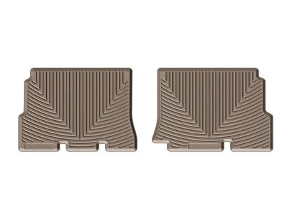 WeatherTech WT Rubber Mats - Rear - Tan by WeatherTech