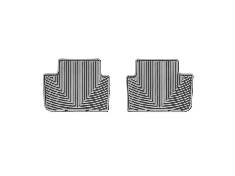 WeatherTech WT Rubber Mats - Rear - Grey by WeatherTech