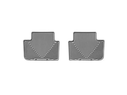 WeatherTech WT Rubber Mats - Rear - Grey by WeatherTech