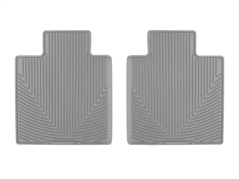 WeatherTech WT Rubber Mats - Rear - Grey by WeatherTech
