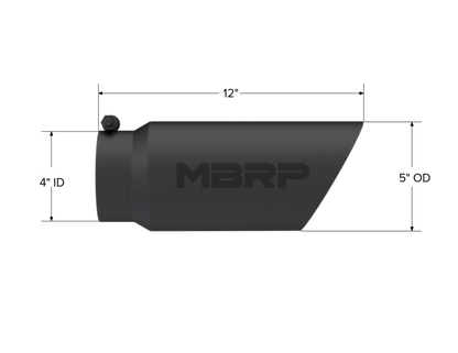 MBRP Univ Exhaust Tips BLK by MBRP