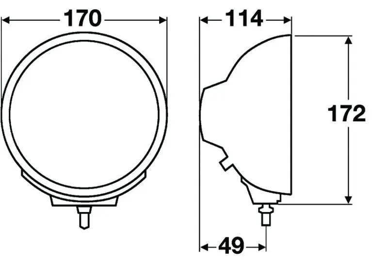 HELLA Rallye 4000 Lamp by Hella