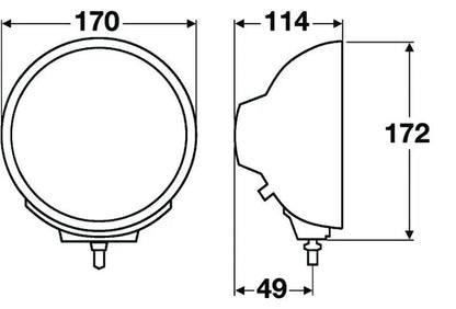 HELLA Rallye 4000 Lamp by Hella