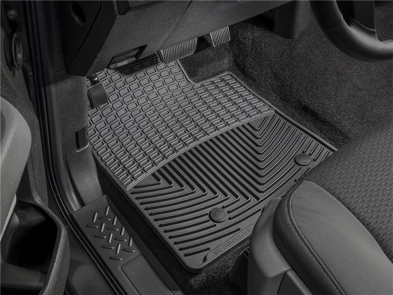 WeatherTech WT Rubber Mats - Rear - Blk by WeatherTech
