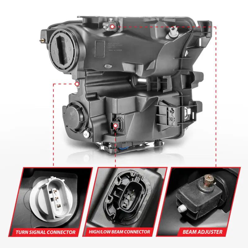 ANZO ANZ LED/Projector Headlights by ANZO