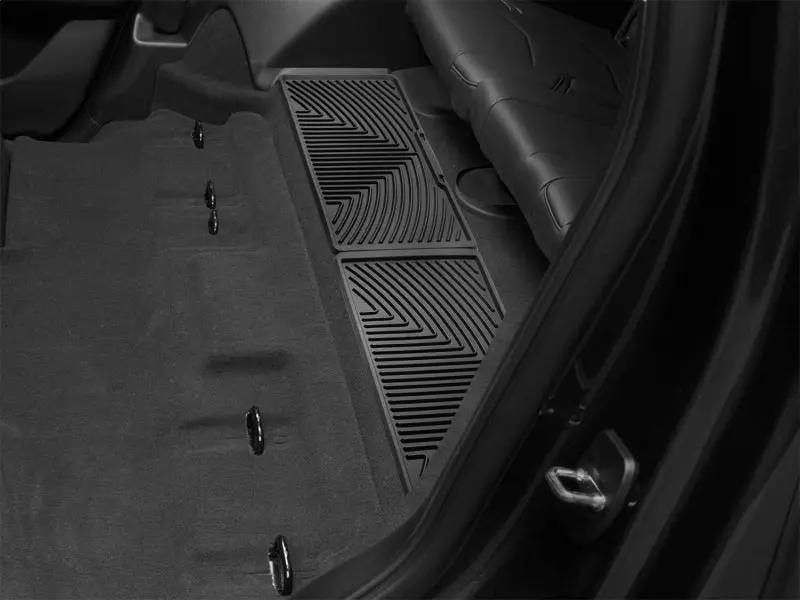 WeatherTech WT Rubber Mats - Rear - Blk by WeatherTech