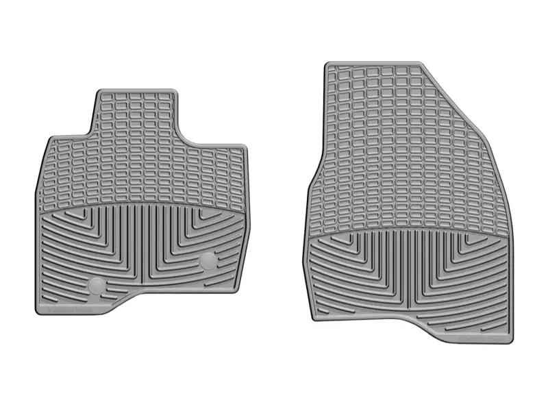 WeatherTech WT Rubber Mats - Front - Grey by WeatherTech