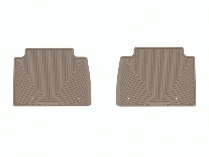 WeatherTech WT Rubber Mats - Rear - Tan by WeatherTech