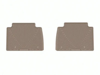 WeatherTech WT Rubber Mats - Rear - Tan by WeatherTech