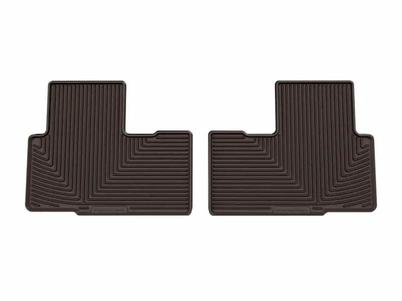 WeatherTech WT Rubber Mats - Rear - Cocoa by WeatherTech