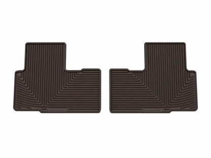 WeatherTech WT Rubber Mats - Rear - Cocoa by WeatherTech