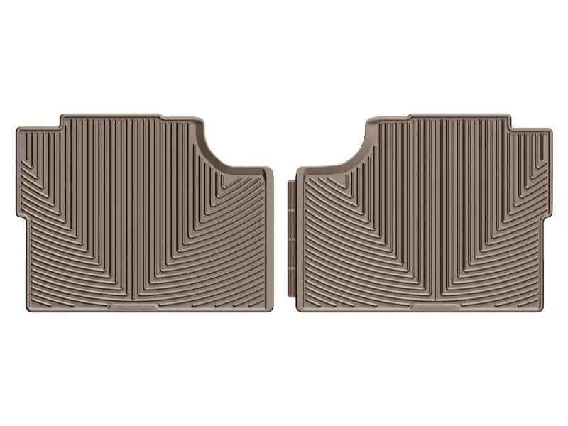 WeatherTech WT Rubber Mats - Rear - Tan by WeatherTech