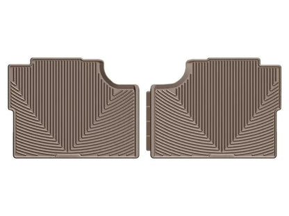 WeatherTech WT Rubber Mats - Rear - Tan by WeatherTech