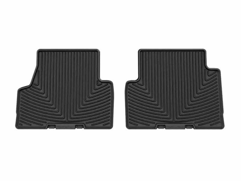 WeatherTech WT Rubber Mats - Rear - Blk by WeatherTech