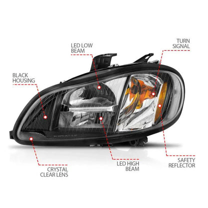 ANZO ANZ Crystal Headlights by ANZO