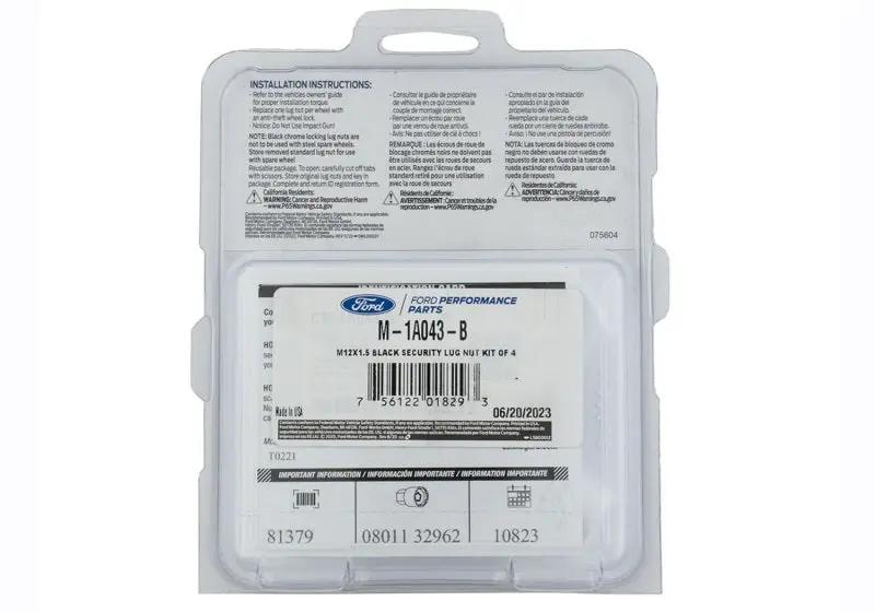 Ford Racing FR Lug Nut Kits by Ford Racing