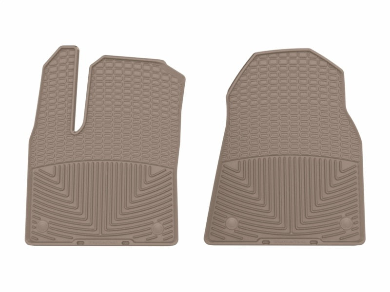 WeatherTech WT Rubber Mats - Front - Tan by WeatherTech