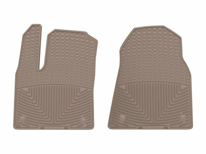WeatherTech WT Rubber Mats - Front - Tan by WeatherTech