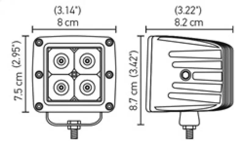 HELLA Optilux LED Cube by Hella