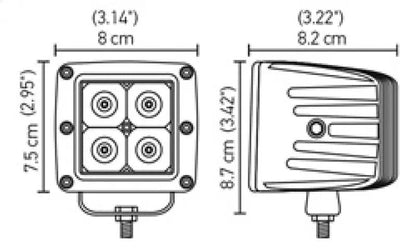 HELLA Optilux LED Cube by Hella