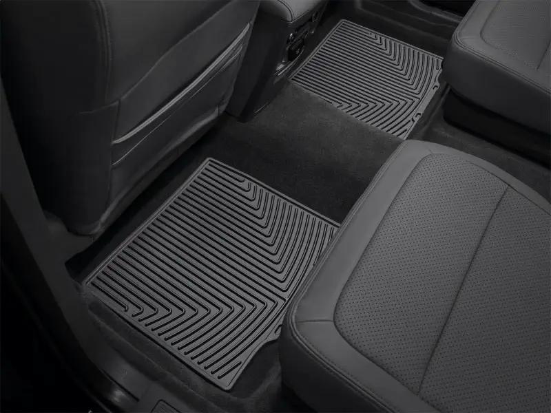 WeatherTech WT Rubber Mats - Rear - Blk by WeatherTech