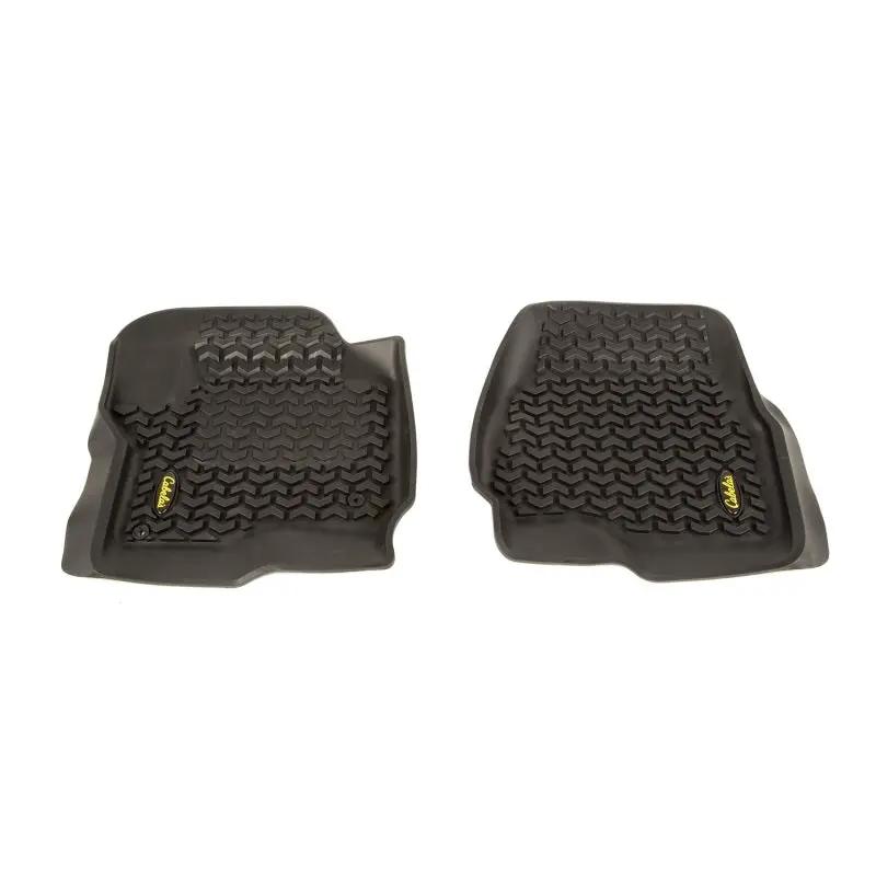Rugged Ridge RUG Floor Liners - Black by Rugged Ridge