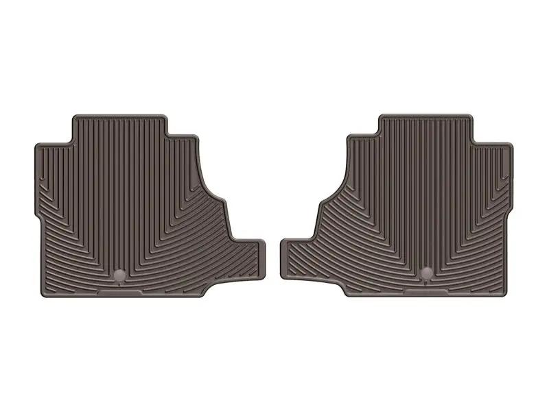 WeatherTech WT Rubber Mats - Rear - Cocoa by WeatherTech