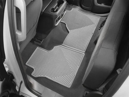 WeatherTech WT Rubber Mats - Rear - Grey by WeatherTech