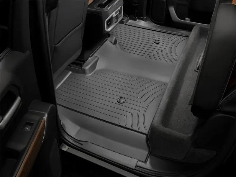 WeatherTech WT FloorLiner - Rear - Blk by WeatherTech