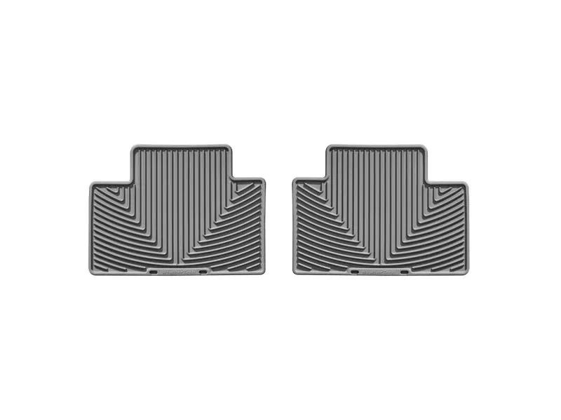 WeatherTech WT Rubber Mats - Rear - Grey by WeatherTech