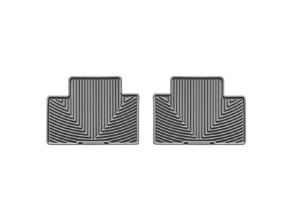 WeatherTech WT Rubber Mats - Rear - Grey by WeatherTech