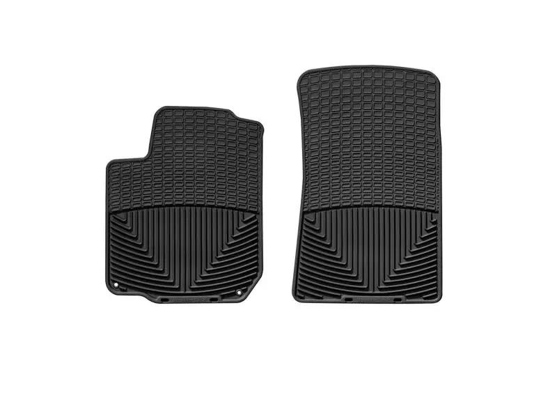 WeatherTech WT Rubber Mats - Front - Blk by WeatherTech