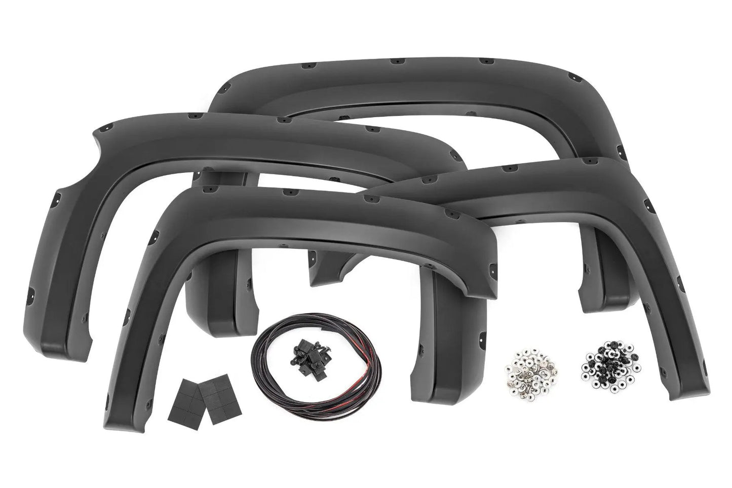 Rough Country Pocket Fender Flares | 5'9" Bed | Gas Door | Chevy Silverado 1500 (07-13) by Rough Country