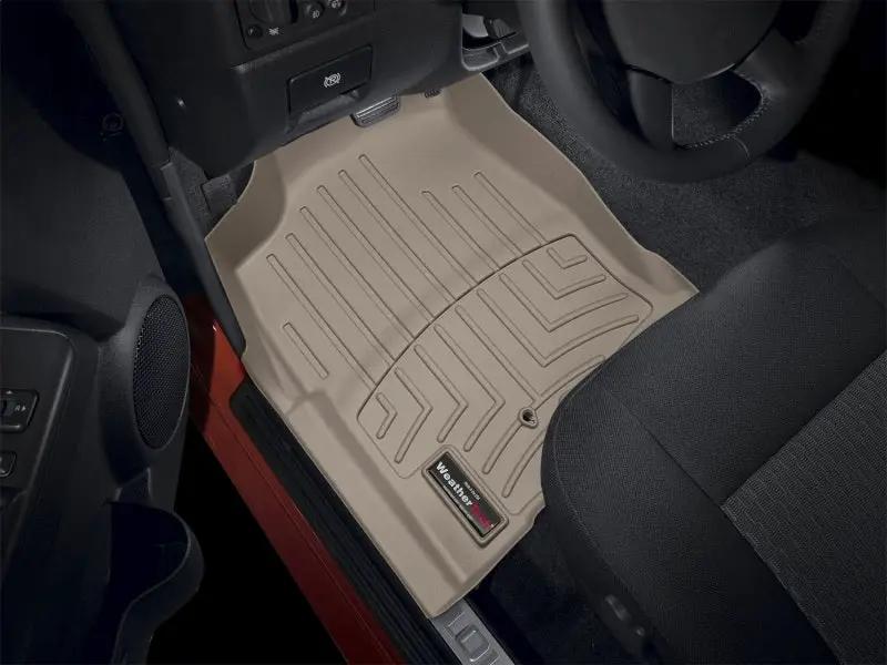 WeatherTech WT FloorLiner - Front - Tan by WeatherTech