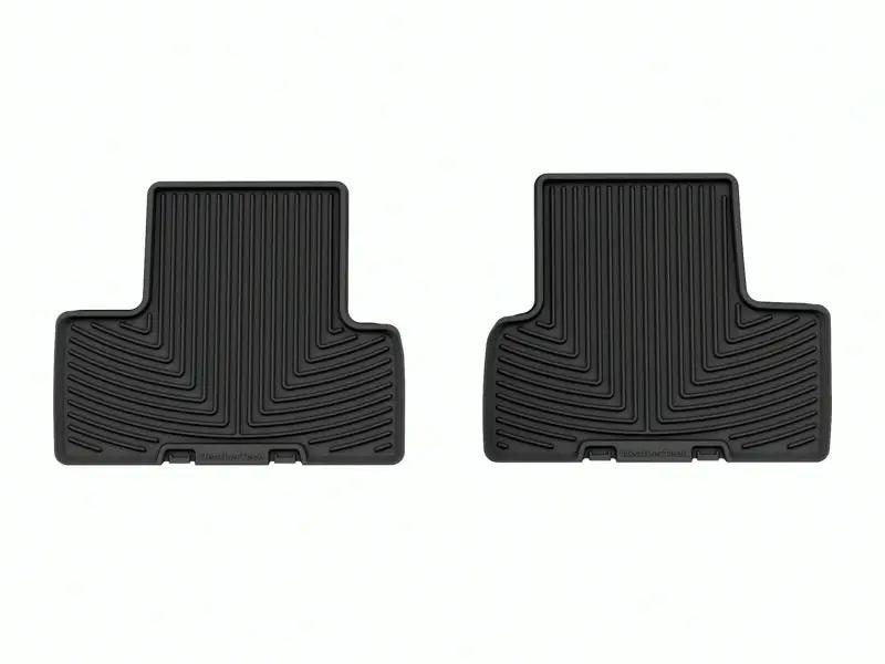 WeatherTech WT Rubber Mats - Rear - Blk by WeatherTech