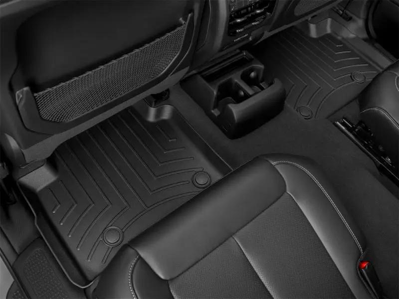 WeatherTech WT FloorLiner - Rear - Blk by WeatherTech