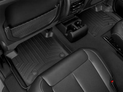 WeatherTech WT FloorLiner - Rear - Blk by WeatherTech