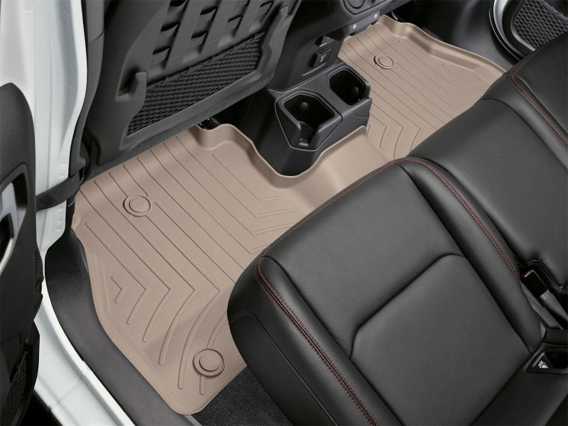 WeatherTech WT FloorLiner - Rear - Tan by WeatherTech