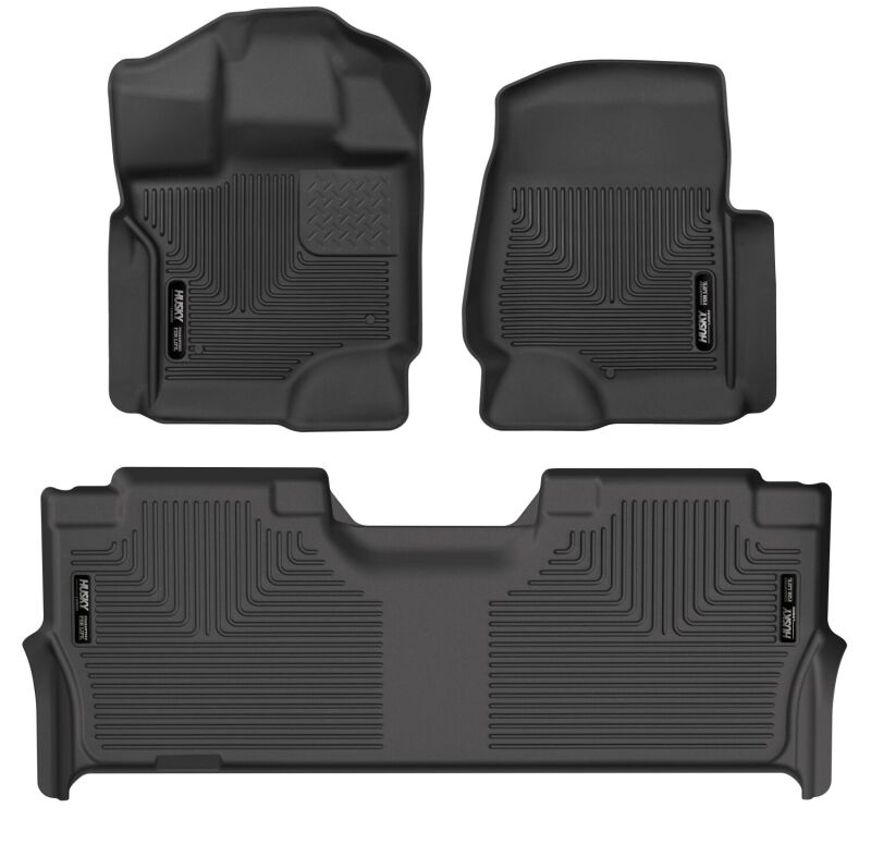 Husky Liners HL XAC - Front - 2nd Row - Black