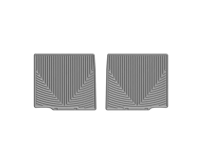 WeatherTech WT Rubber Mats - Rear - Grey by WeatherTech