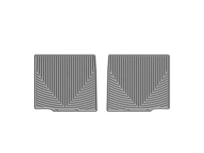 WeatherTech WT Rubber Mats - Rear - Grey by WeatherTech