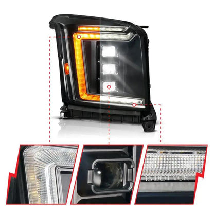 ANZO ANZ LED/Projector Headlights by ANZO